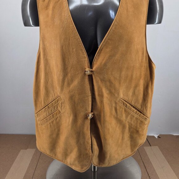 Willis & Geiger Outfitters Mens Vest Suede Leather Jacket Classic Western XL T - Picture 11 of 12